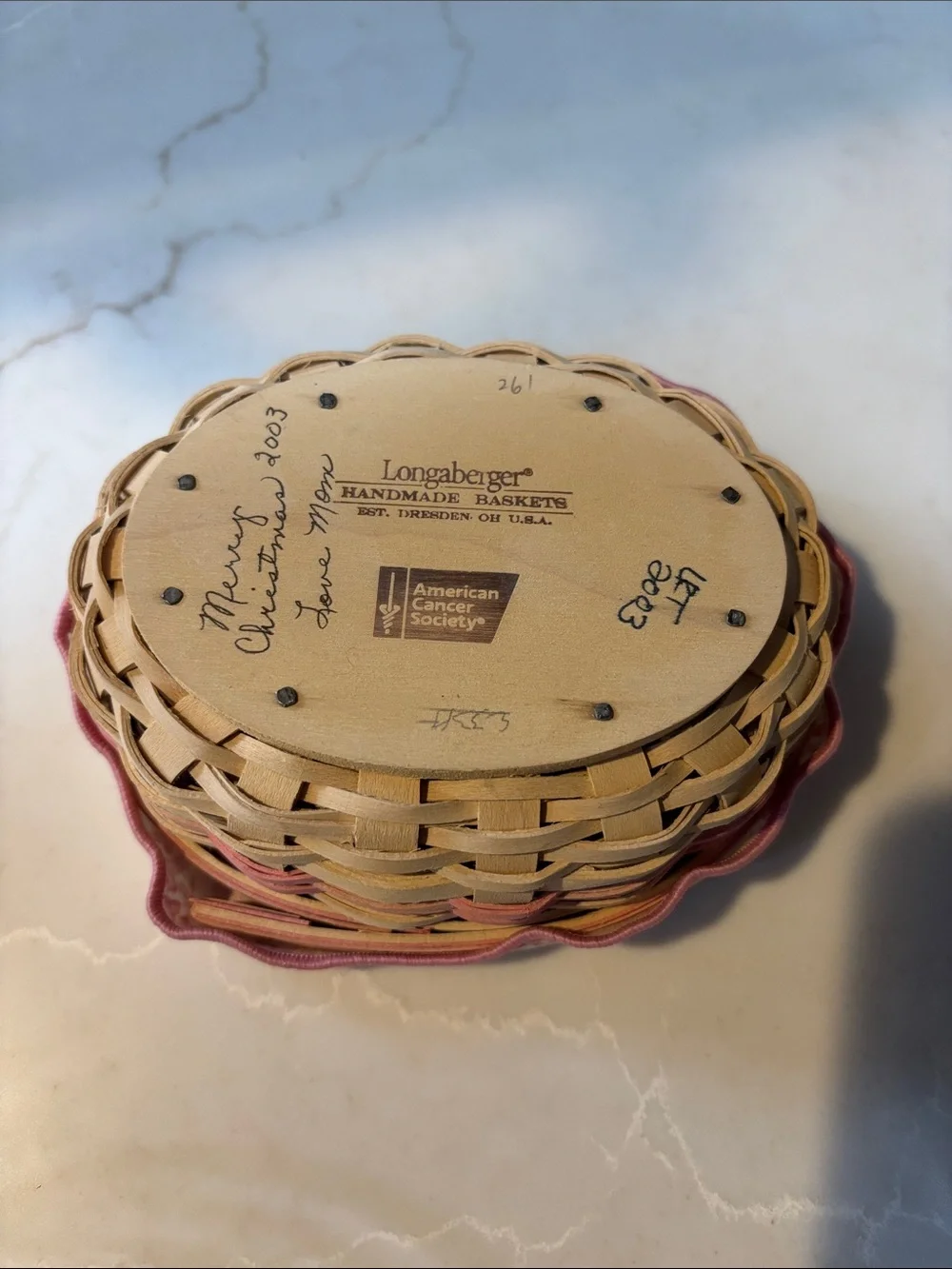 Longaberger 2003 horizon
